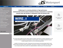 Tablet Screenshot of is-motorsport.com